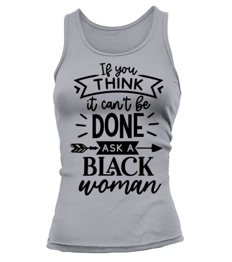 ask a black woman Tank top Woman