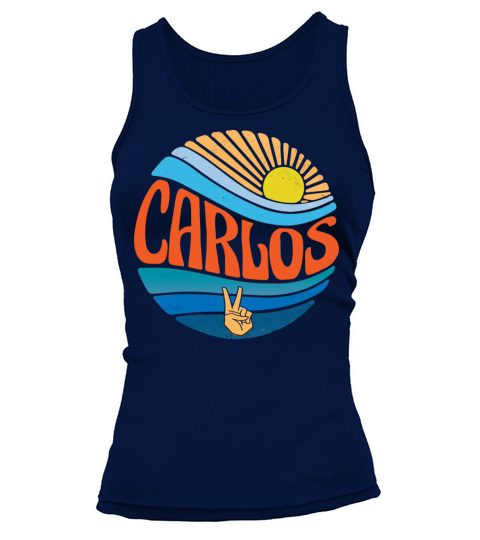 Carlos Shirt Vintage Sunset Carlos Groovy Tie Dye Tank top Woman