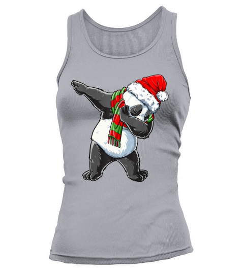 Dabbing Panda Santa Christmas Kids Boys Men Xmas B Tank top Woman