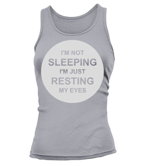 im not sleeping quote Tank top Woman
