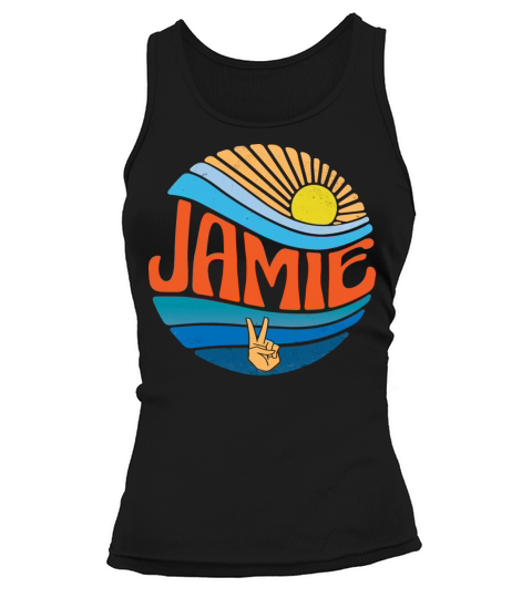 Jamie Shirt Vintage Sunset Jamie Groovy Tie Dye Tank top Woman