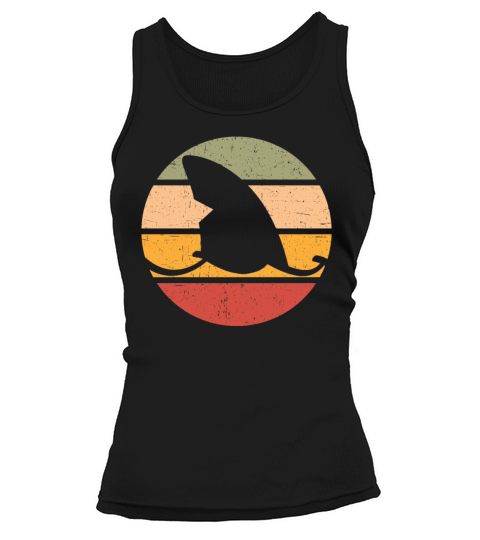National Retro Day Vintage Old Classic Shark Tank top Woman