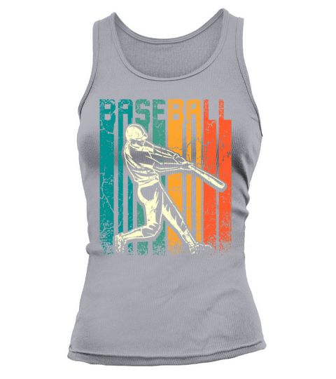Retro vintage baseball player Tank top Woman