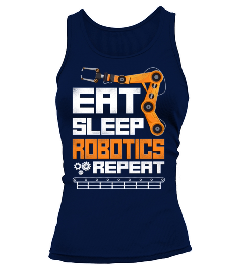 Robot Robotics Engineer Vintage Tank top Woman