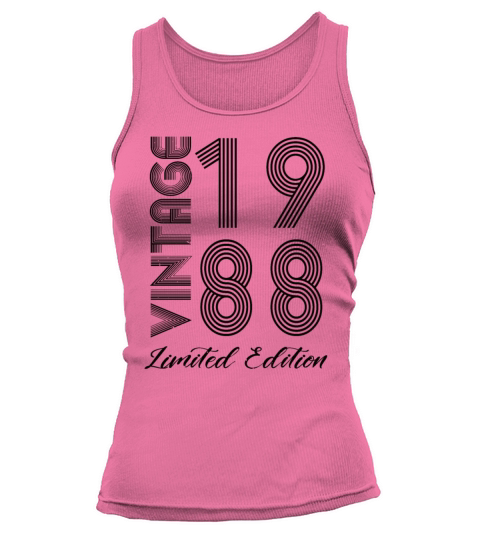 Vintage 1988 Vintage Birthday Retro Vintage Tank top Woman