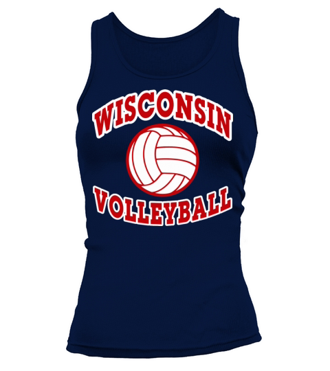Wisconsin Volleyball Classic Style Tank top Woman
