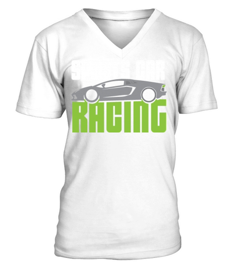 Sportscar Racing Automobile Car Vehicle V-Neck T-shirt