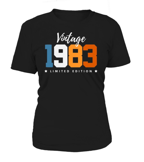 40 Years Vintage 1983 Retro 40th Birthday Women's T-Shirt
