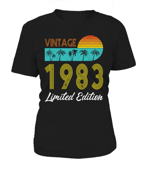 40th birthday vintage 1983 limited edition Women's T-Shirt