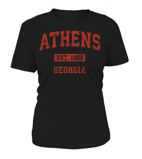 Athens Georgia Vintage Athletic Sports Design Women's T-Shirt