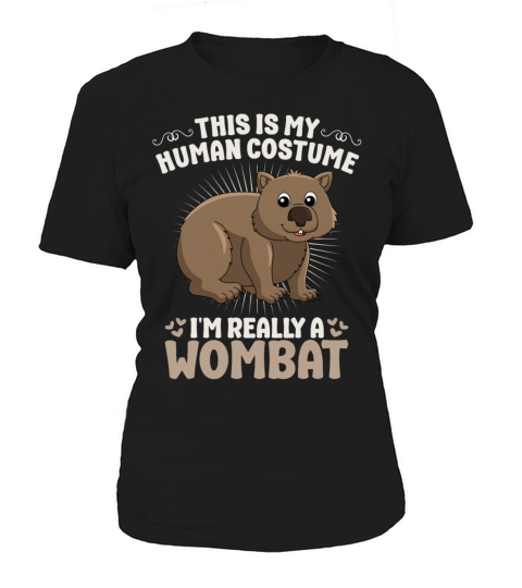Australian Wombats Lover Human Costume Women's T-Shirt
