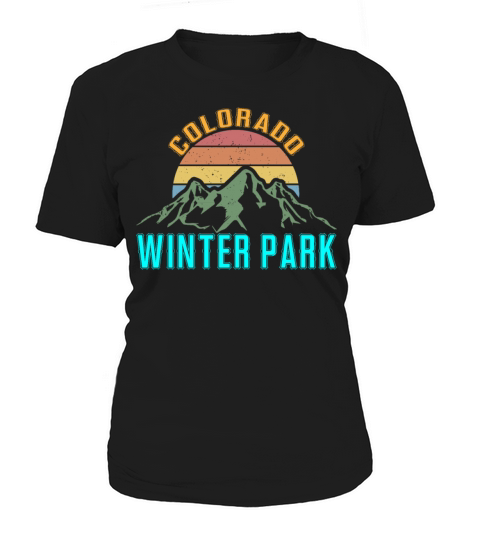 Colorado Winter Park Wildlife Bear Adventure Women's T-Shirt