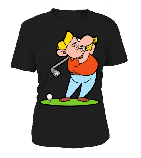 Golf Player Golfer Sports Game Women's T-Shirt
