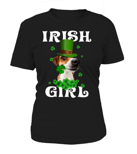 Jack Russell Terrier patricks day gift for her Women's T-Shirt