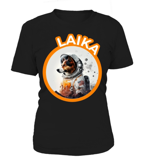 Laika Dog Space product Vintage CCCP Soviet Russia Women's T-Shirt