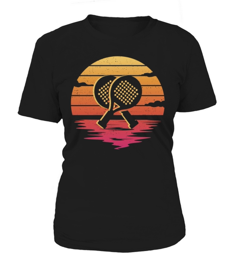 Padel Graphic Vintage Platform Tennis Paddleball Women's T-Shirt