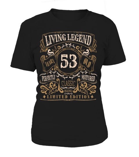Retro Vintage Birth Whiskey Age 53 Years Old Women's T-Shirt