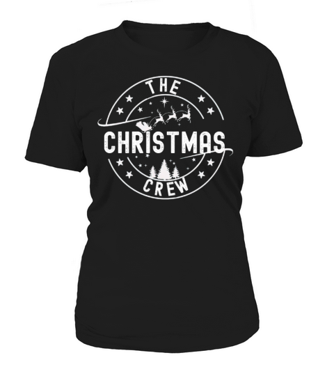 The Christmas Crew Funny Matching Pajama Group Women's T-Shirt