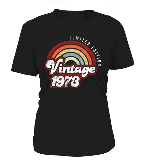 Vintage 1973 48Years Old 48th Birthday Limited Women's T-Shirt