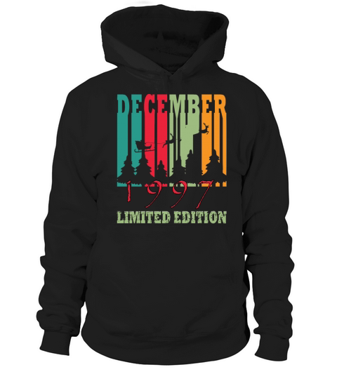 1997 December vintage born gift Hoodie Unisex