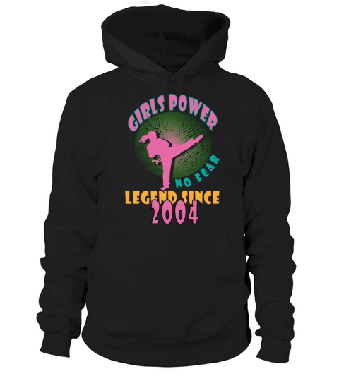2004 vinatge Girls Power Birthday Hoodie Unisex