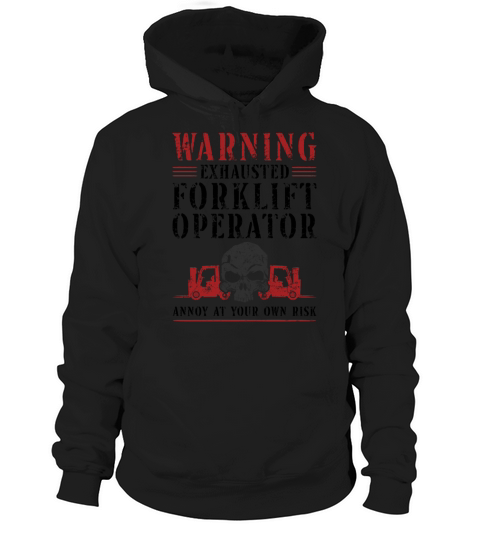 Certified Forklift Truck Operator Hoodie Unisex