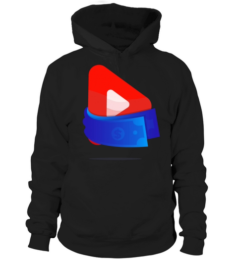 make money icon youtuber video youtube gifts Hoodie Unisex