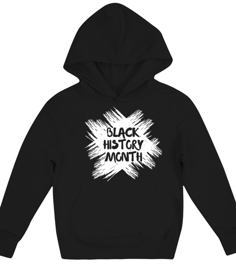 Black History Month USA Afro America African Kids Hoodie