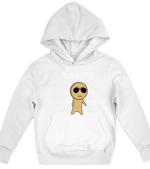 Blind Blindness Awareness Visually Impaired People Kids Hoodie