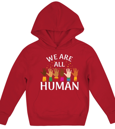 Equality Human Proud Black Pride Black History Kids Hoodie