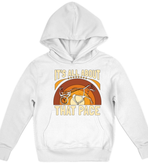 Horse Racing Its All About Equines Horse Racer Kids Hoodie