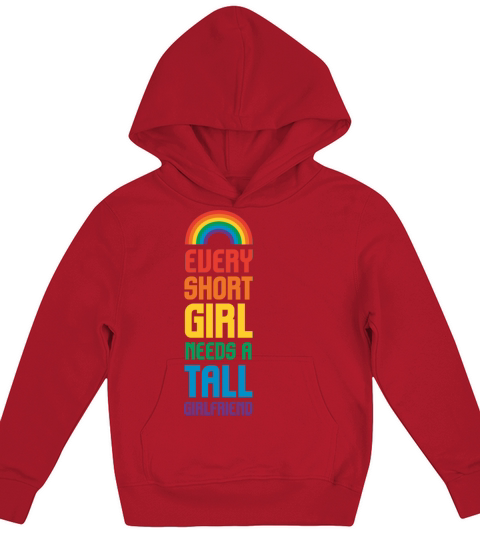 Lesbian Couples Colorful Gay Pride For Women Gift Kids Hoodie