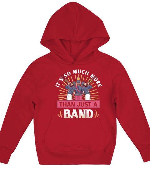 Marching Band Clarinetist School Rehearsal Music Kids Hoodie