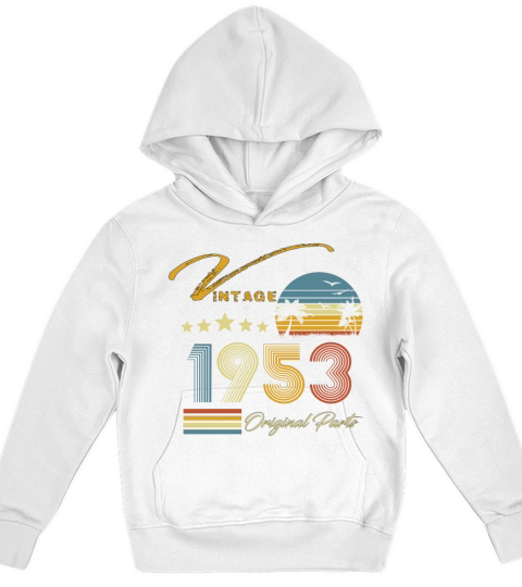 vintage 1953 Kids Hoodie