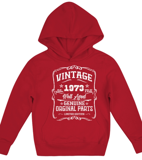 Vintage 1973 Kids Hoodie