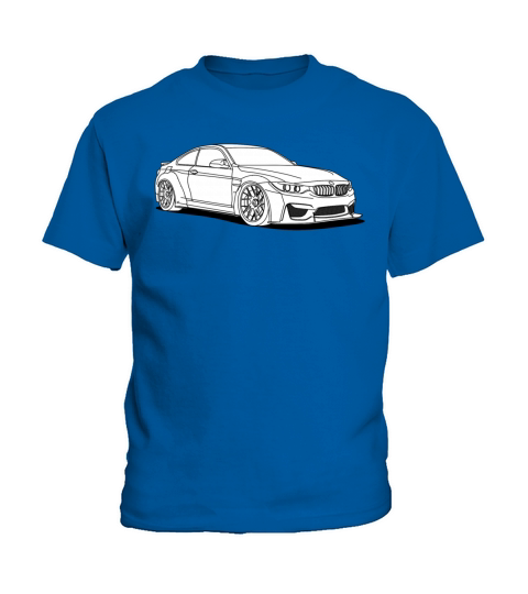 awesome white car Kids T-Shirt