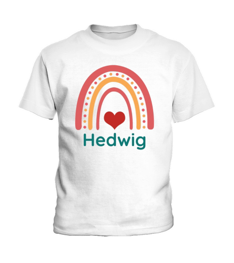 Hedwig Vintage Boho Rainbow Kids T-Shirt