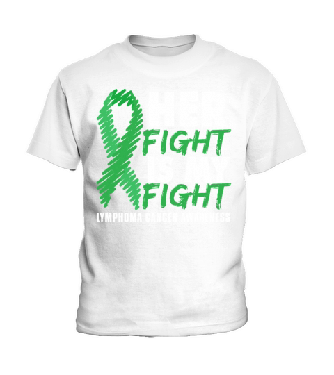 September Green Ribbon Lymphoma Cancer Awareness Kids T-Shirt