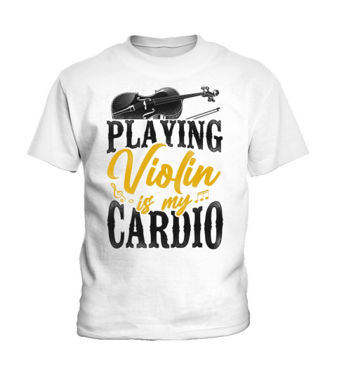 Violin Violinist Vintage Playing Kids T-Shirt