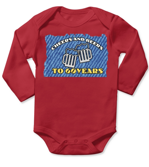 60th Birthday Long Sleeve Baby One-Piece