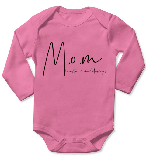 Mom master of multitasking Long Sleeve Baby One-Piece