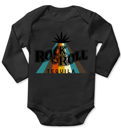 Rock N Roll Tequila Fourth Collection Long Sleeve Baby One-Piece