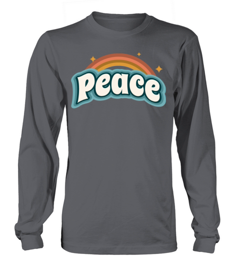Peace Vintage Long sleeved Unisex