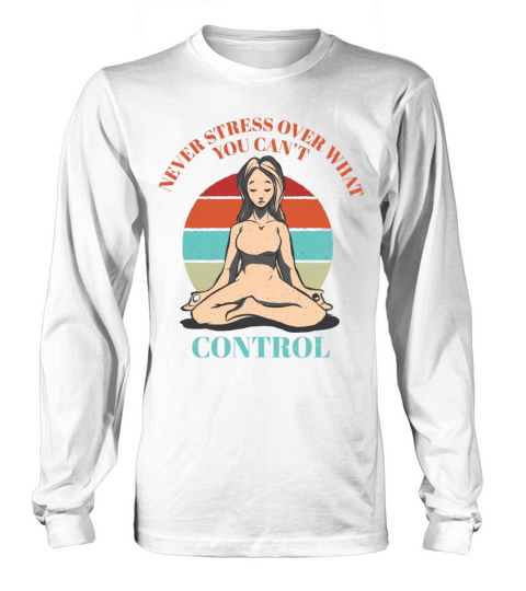 Stress Awareness Quote Mental Health Wellbeing Med Long sleeved Unisex