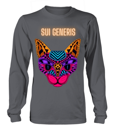 Sui Generis Latin Phrase Graphic Art Design Long sleeved Unisex
