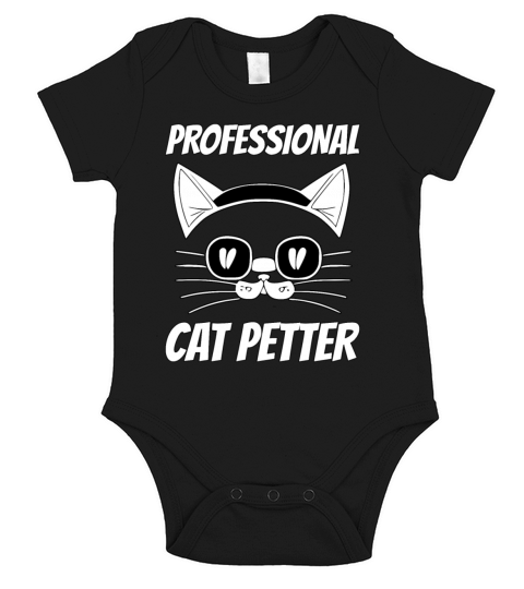 Professional Cat Petter Short Sleeve Baby One-Piece