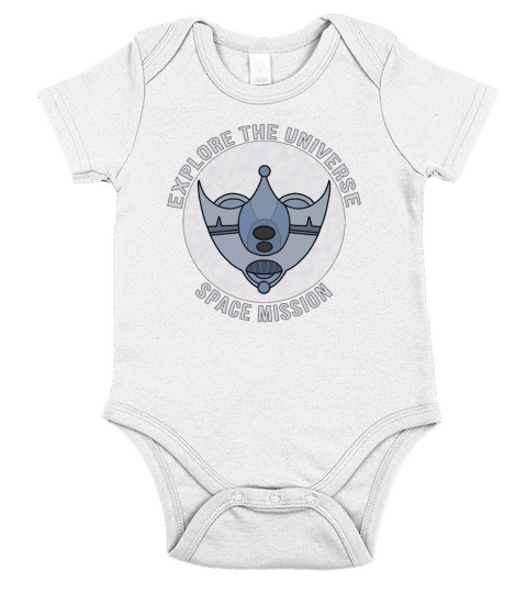 Space Mission Explore The Universe Short Sleeve Baby One-Piece