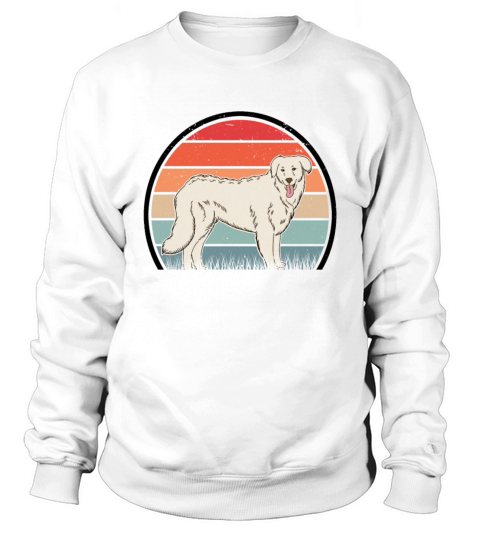 Kuvasz Retro Owners Vintage Sweatshirt Unisex