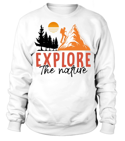 Vintage Mountains Climber Hiker Sweatshirt Unisex
