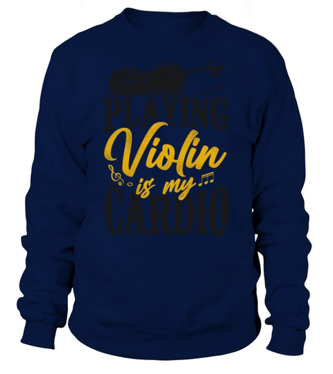 Violin Violinist Vintage Playing Sweatshirt Unisex